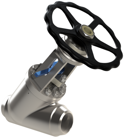 Absperrventile mit selbstdichtendem Deckelverschluss - CAD-Zeichnung 5 | Copyright: PROVALVE Armaturen GmbH & Co. KG