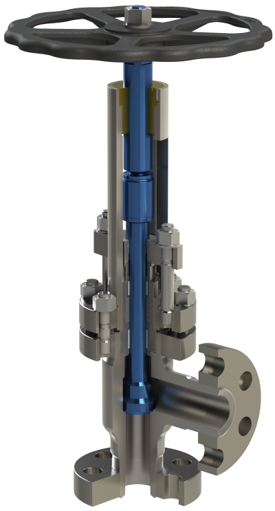 Armaturen f&uuml;r Urea- und Ammoniak-Anwendungen CAD-Zeichnung 11.1 | Copyright: PROVALVE Armaturen GmbH & Co. KG