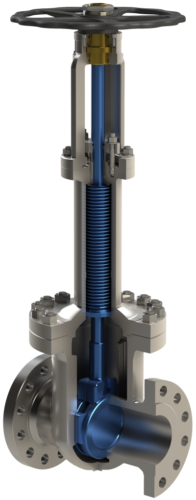 Faltenbalgarmaturen - CAD-Zeichnung 6.2 | Copyright: PROVALVE Armaturen GmbH & Co. KG