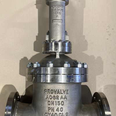 Schieber mit Handrad und verbolztem Deckel, Flanschanschl&uuml;sse seitlich, Kennzeichnung PROVALVE A088 AA. | Copyright: PROVALVE Armaturen GmbH & Co. KG