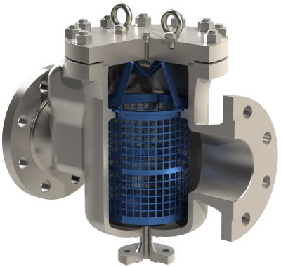 Siebkorbfilter - CAD-Zeichnung 16 | Copyright: PROVALVE Armaturen GmbH & Co. KG