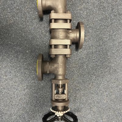 Wechselventil mit Handrad, Draufsicht | Copyright: PROVALVE Armaturen GmbH & Co. KG